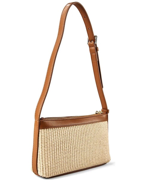 STRAW CHIC Mini Bag a spalla naturale/cuoio - Borse Donna