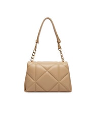 LOVE MOSCHINO EMBOSSED Borsa a spalla taupe - Borse Donna - 4