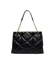 LOVE MOSCHINO EMBOSSED Quilted Borsa a spalla Nero - Borse Donna - 4
