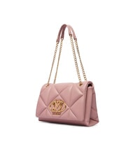 LOVE MOSCHINO EMBOSSED Borsa a spalla / a tracolla rosa - Borse Donna - 3