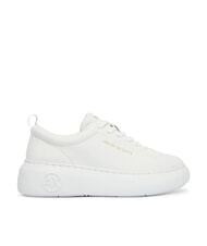 ARMANI EXCHANGE SUPER Sneakers in pelle brilliant white - Scarpe Donna - 2