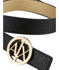 ARMANI EXCHANGE A|X Cintura reversibile bla/gold - Cinture - 2