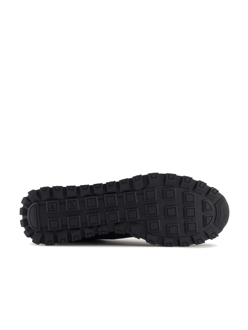 DROP MICROSUEDE Sneakers con logo a contrasto navy+off white - Scarpe Uomo