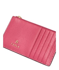 FURLA CAMELIA Portafoglio piatto in pelle velvet pink - Portafogli Donna - 4