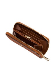 FURLA CAMELIA Portafoglio ziparound, in pelle cognac - Portafogli Donna - 3