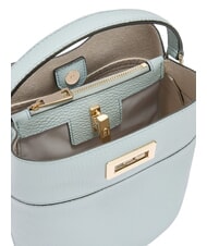 FURLA AMELIA Borsa secchiello mini, a mano, in pelle artemisia - Borse Donna - 3