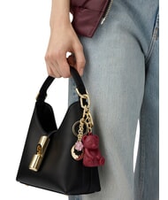 FURLA IRIDE Borsa mini a spalla, in pelle Nero - Borse Donna - 3