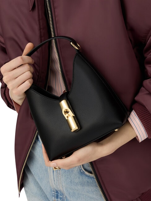 IRIDE Borsa mini a spalla, in pelle Nero - Borse Donna