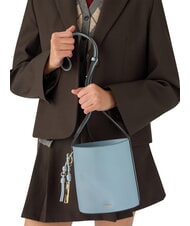 FURLA ROXIE Borsa secchiello a tracolla pelle ares carta da zucchero - Borse Donna - 3