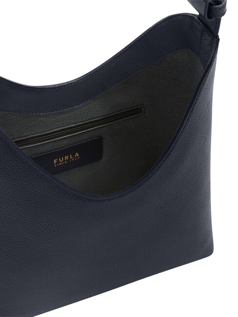 GOCCIA Borsa a spalla, in pelle ink blue - Borse Donna