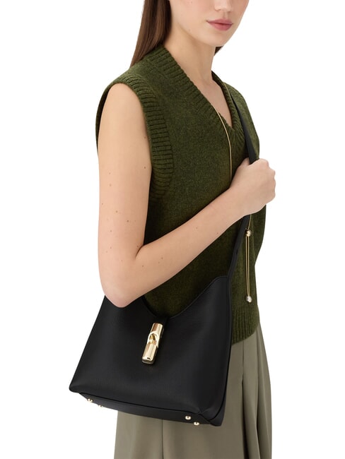 GOCCIA Borsa a spalla, in pelle Nero - Borse Donna