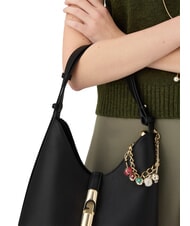 FURLA GOCCIA Borsa a spalla, in pelle Nero - Borse Donna - 4