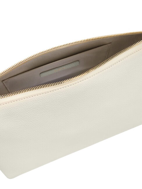 DEBBY Borsa a spalla, in pelle panna+brandy - Borse Donna