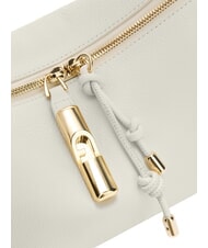 FURLA DEBBY Borsa a spalla, in pelle panna+brandy - Borse Donna - 7