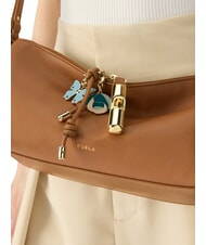 FURLA DEBBY Borsa a spalla, in pelle brandy - Borse Donna - 4