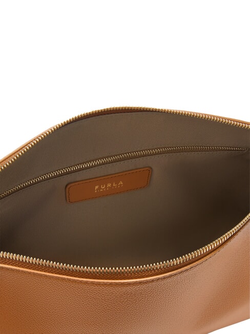 DEBBY Borsa a spalla, in pelle brandy - Borse Donna