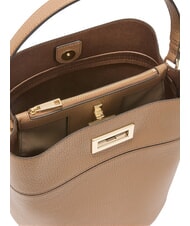 FURLA AMELIA Borsa mini a mano, con tracolla toffee - Borse Donna - 5