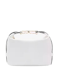 FURLA TONIE Borsa piccola in pelle con tracolla talco - Borse Donna - 3