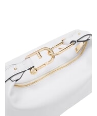 FURLA TONIE Borsa piccola in pelle con tracolla talco - Borse Donna - 5