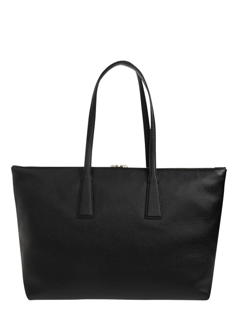 OLIVIA Borsa shopping a spalla, in pelle Nero - Borse Donna