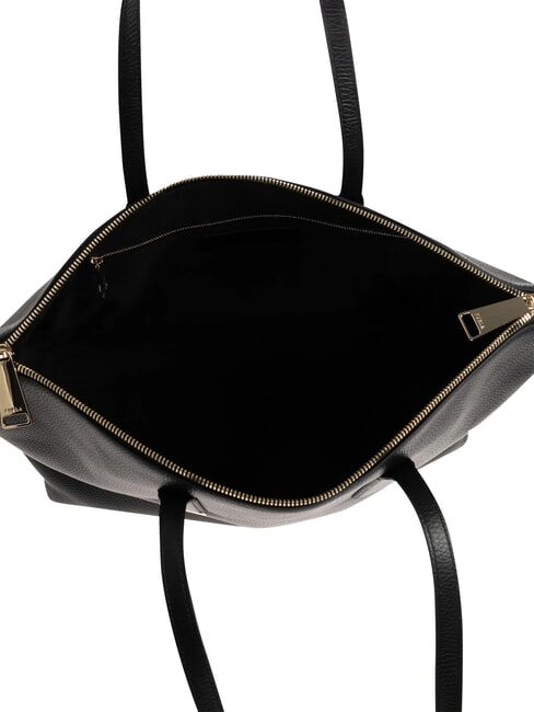 OLIVIA Borsa shopping a spalla, in pelle Nero - Borse Donna