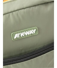 KWAY ERLOY Borsello in nylon con tasca green lichen - Tracolle Uomo - 3