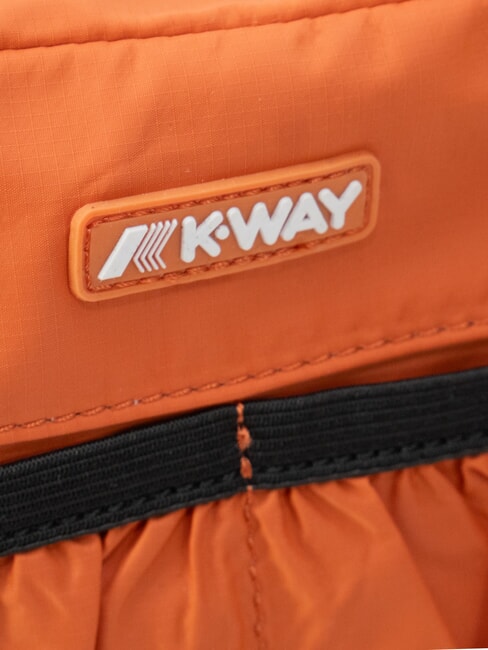 ALBAS Beauty case doppia zip con tasche orange brownish - Beauty Case