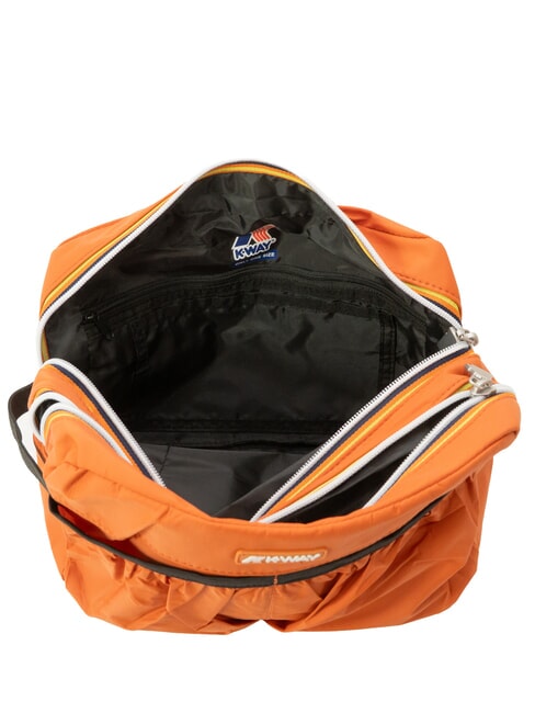 ALBAS Beauty case doppia zip con tasche orange brownish - Beauty Case