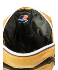 KWAY ERLOY Borsello in nylon con tasca brown bistre - Tracolle Uomo - 5