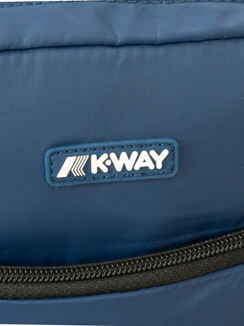 ERLOY Borsello in nylon con tasca blue insignia - Tracolle Uomo