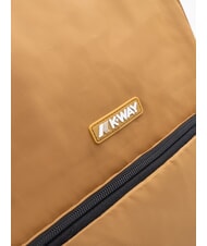 KWAY GIZY Zaino in nylon porta pc 15" brown bistre - Zaini da lavoro porta PC - 5