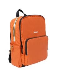 KWAY GIZY Zaino in nylon porta pc 15" orange brownish - Zaini da lavoro porta PC - 4