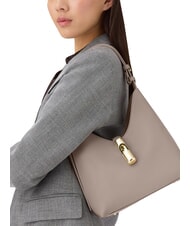 FURLA GOCCIA Borsa a spalla, in pelle linen - Borse Donna - 5