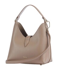 FURLA IRIDE Borsa mini a spalla, in pelle greige - Borse Donna - 2