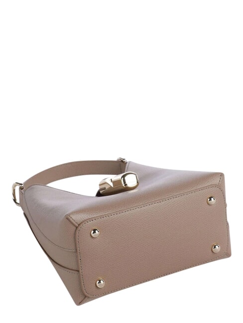 IRIDE Borsa mini a spalla, in pelle greige - Borse Donna