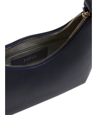 FURLA GOCCIA Borsa a spalla pelle martellata ink blue - Borse Donna - 6