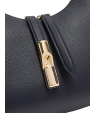 FURLA GOCCIA Borsa a spalla pelle martellata ink blue - Borse Donna - 7