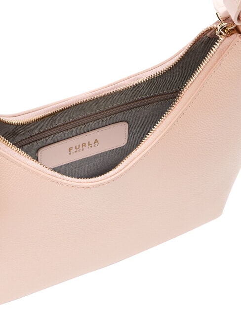 GOCCIA Borsa a spalla pelle martellata dusty pink - Borse Donna