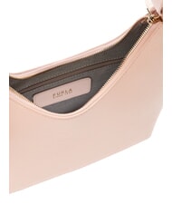 FURLA GOCCIA Borsa a spalla pelle martellata dusty pink - Borse Donna - 7