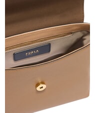 FURLA MOONLIGHT  Mini Bag a mano, con tracolla toffee - Borse Donna - 4