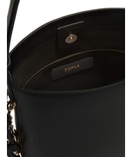 FURLA ROXIE Borsa a spalla, in pelle Nero - Borse Donna - 7