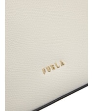 FURLA ROXIE Borsa a spalla, in pelle PANNA - Borse Donna - 7