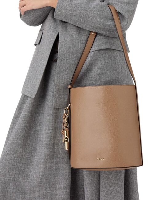 ROXIE Borsa a spalla, in pelle toffee - Borse Donna