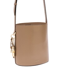 FURLA ROXIE Borsa a spalla, in pelle toffee - Borse Donna - 5