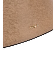 FURLA ROXIE Borsa a spalla, in pelle toffee - Borse Donna - 7