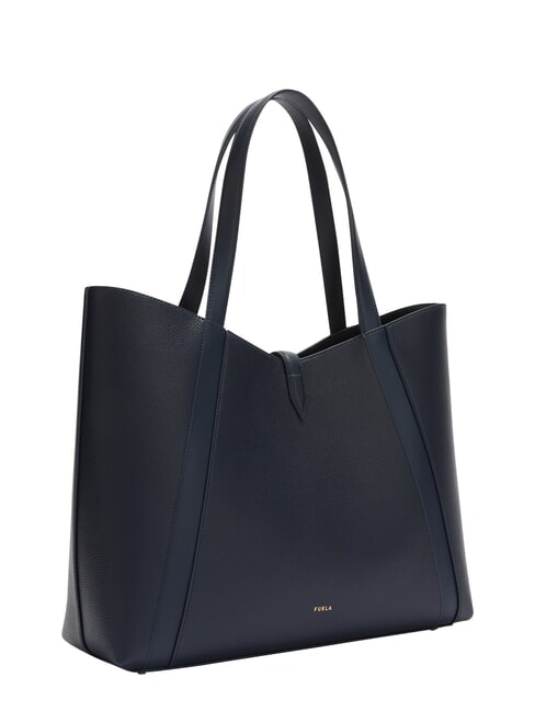 GOCCIA Borsa a spalla, in pelle ink blue - Borse Donna