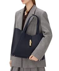 FURLA GOCCIA Borsa a spalla, in pelle ink blue - Borse Donna - 5