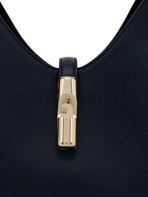 GOCCIA Borsa in pelle a spalla ink blue - Borse Donna