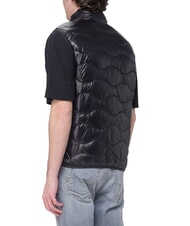 BLAUER DANNY Gilet imbottito, senza cappuccio nero/beige naturale - Giacche smanicate Uomo - 2