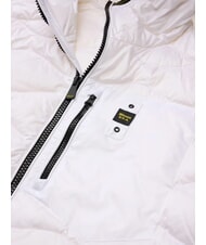 BLAUER WAVE Piumino imbottito corto, con cappuccio bianco ottico - Piumini Uomo - 5